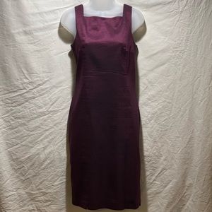 Laundry by Shelli Segal Maroon Sleeveless Dress